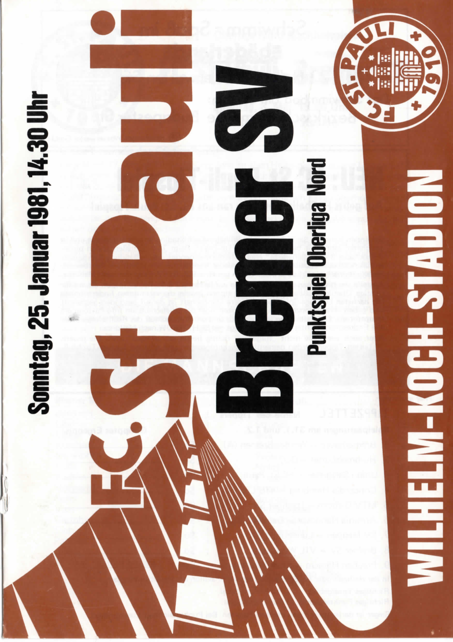 32. Spieltag [03.05.1981] FC St. Pauli vs. Bremer SV