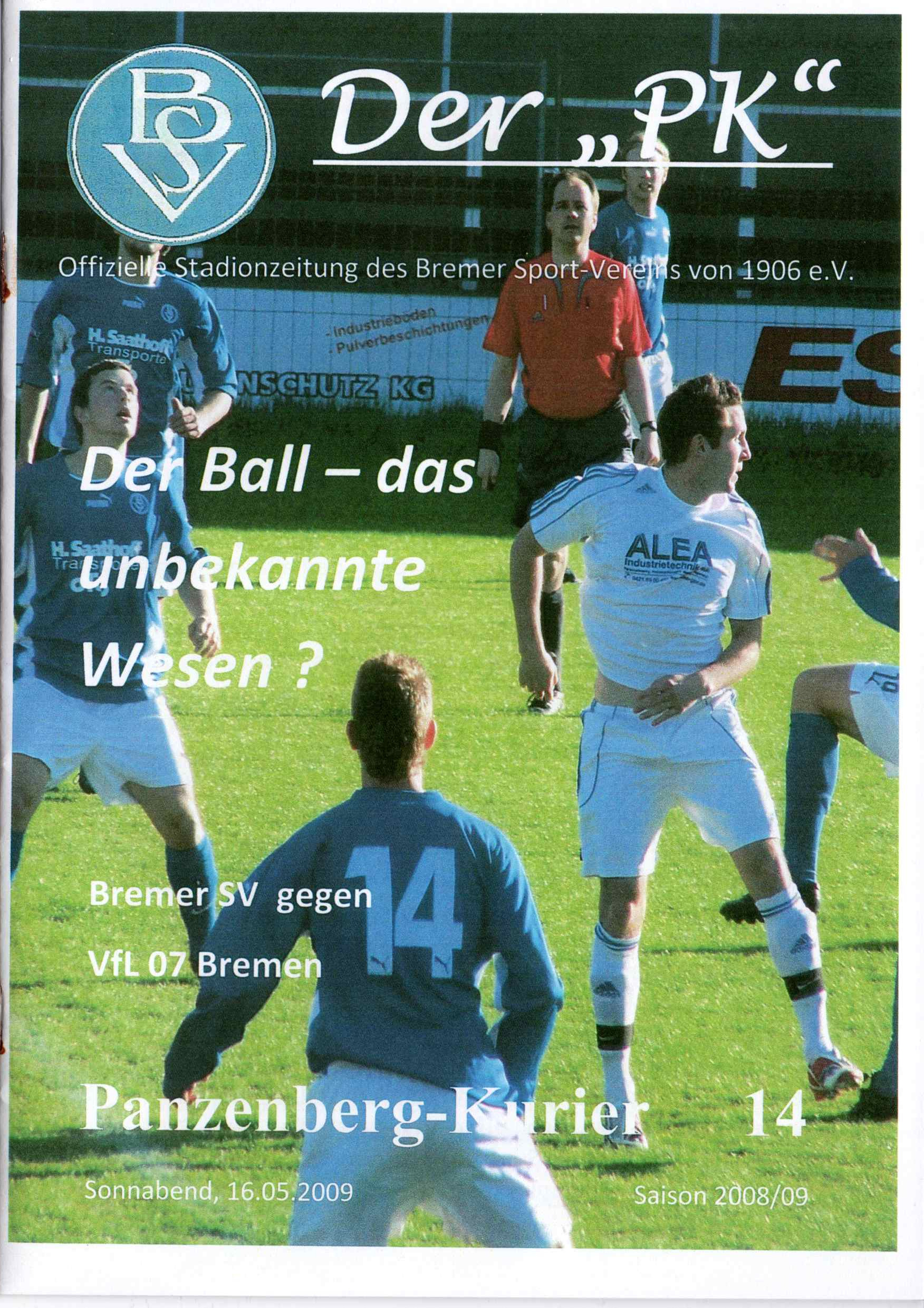 27. Spieltag [16.05.2009] Bremer SV vs. VfL 07 Bremen