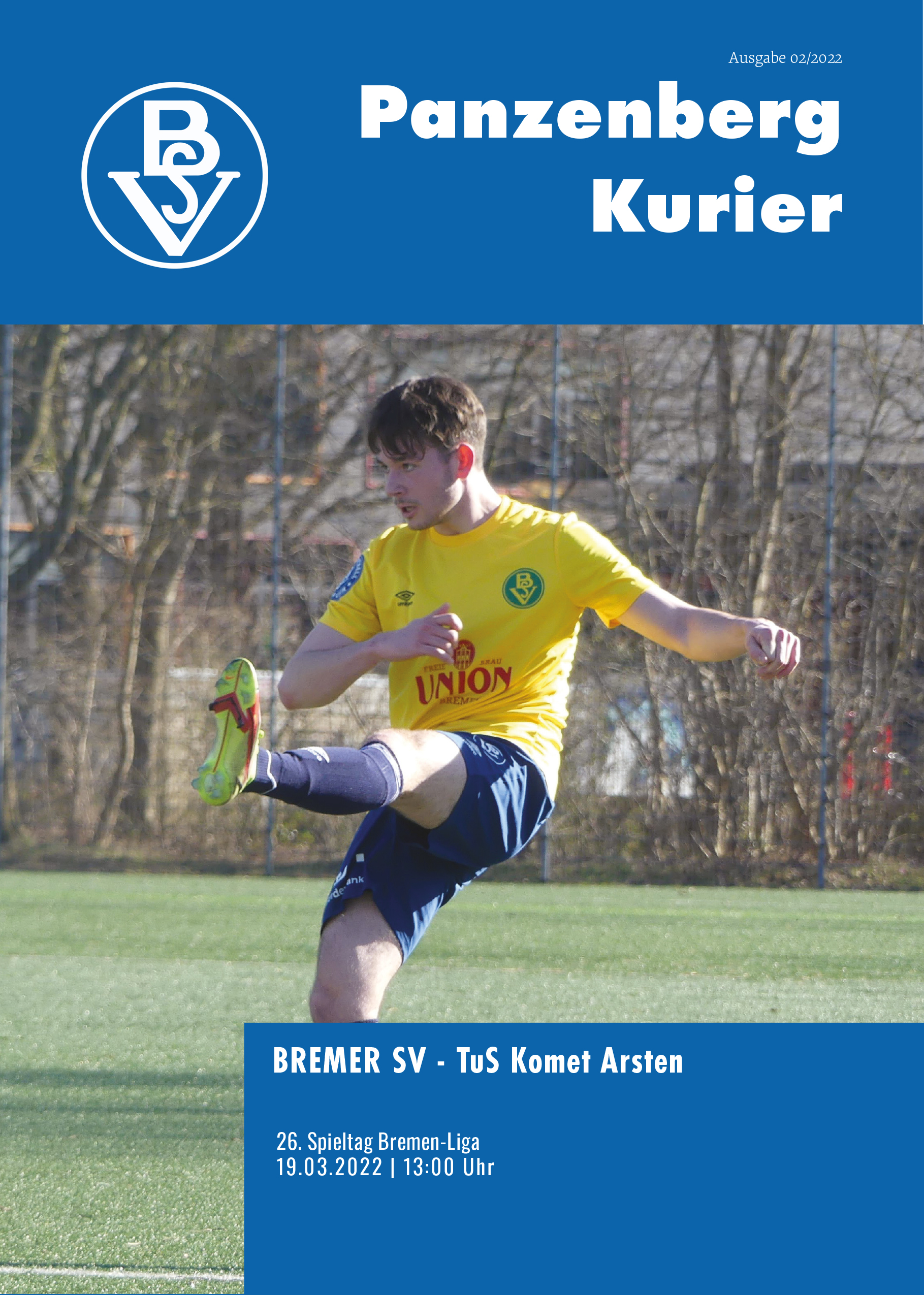 26. Spieltag [19.03.2022] Bremer SV vs. TuS Komet Arsten