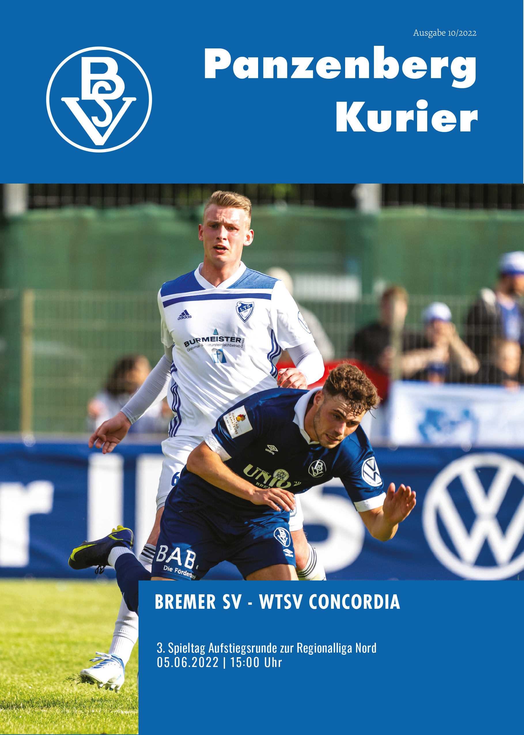 3. Spieltag [05.06.2022] Bremer SV vs. Wandsbeker TSV Concordia