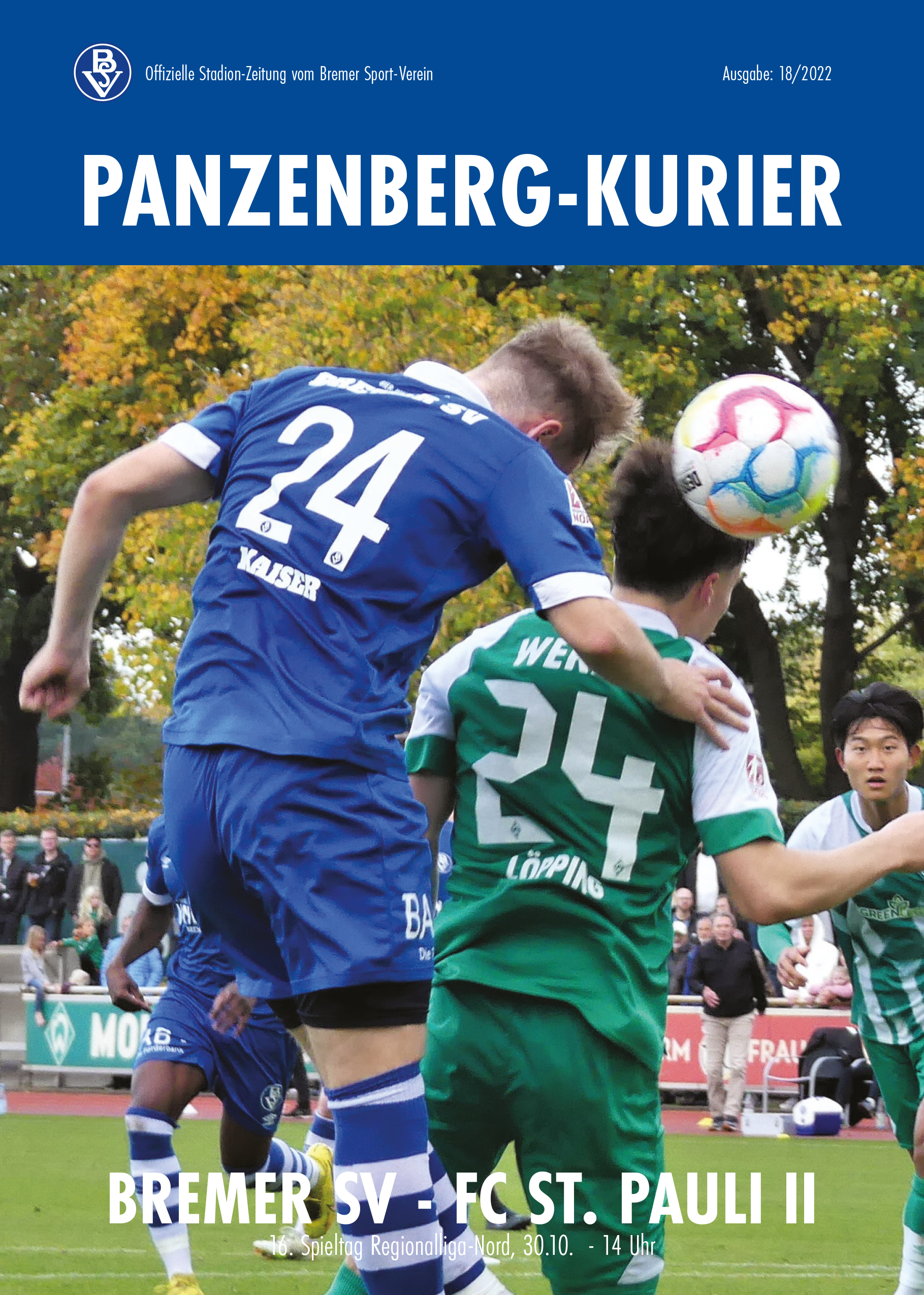 16.Spieltag  [29.10.2022] Bremer SV vs. FC St. Pauli II