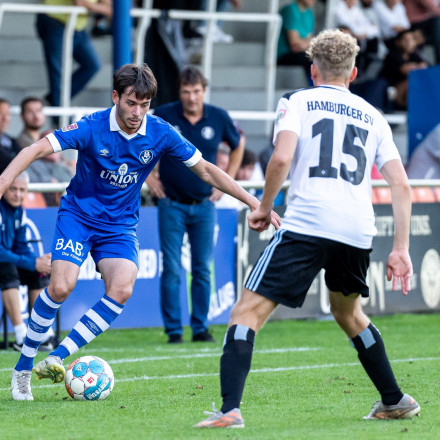 Fabio Orlick im Zweikampf