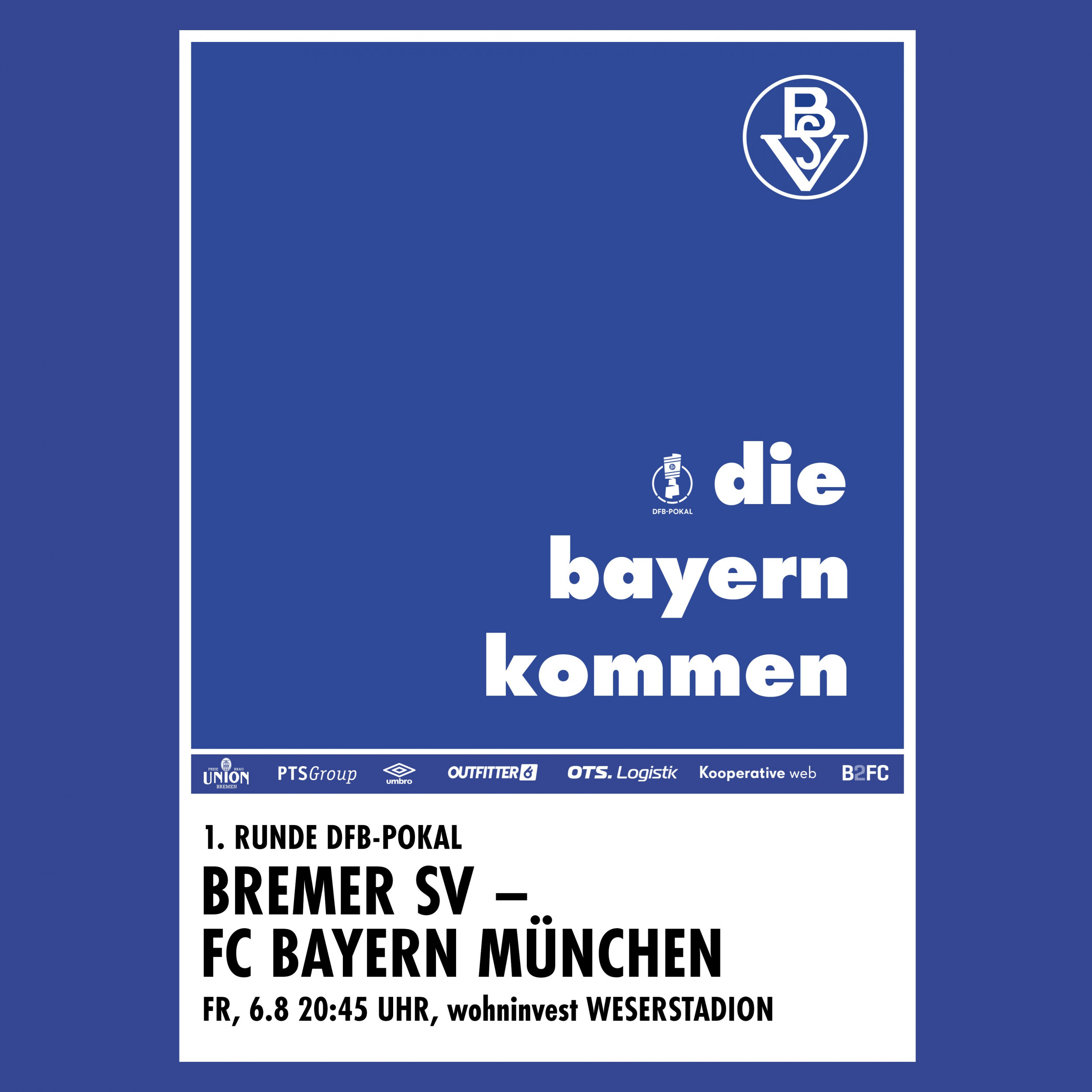 DFB-Pokalauftakt im wohninvest Weserstadion 