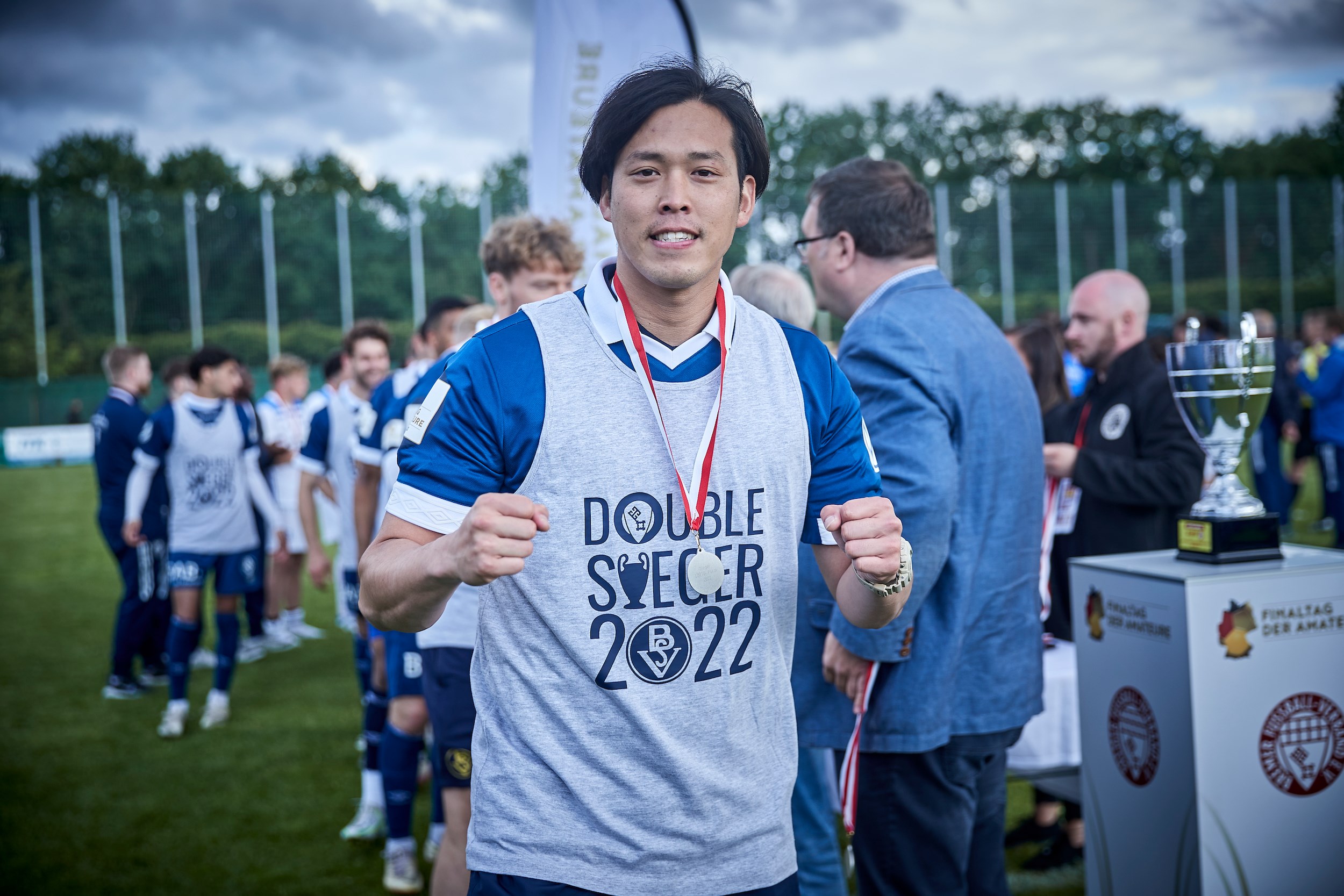 Der Bremer SV verabschiedet Atsushi Waki