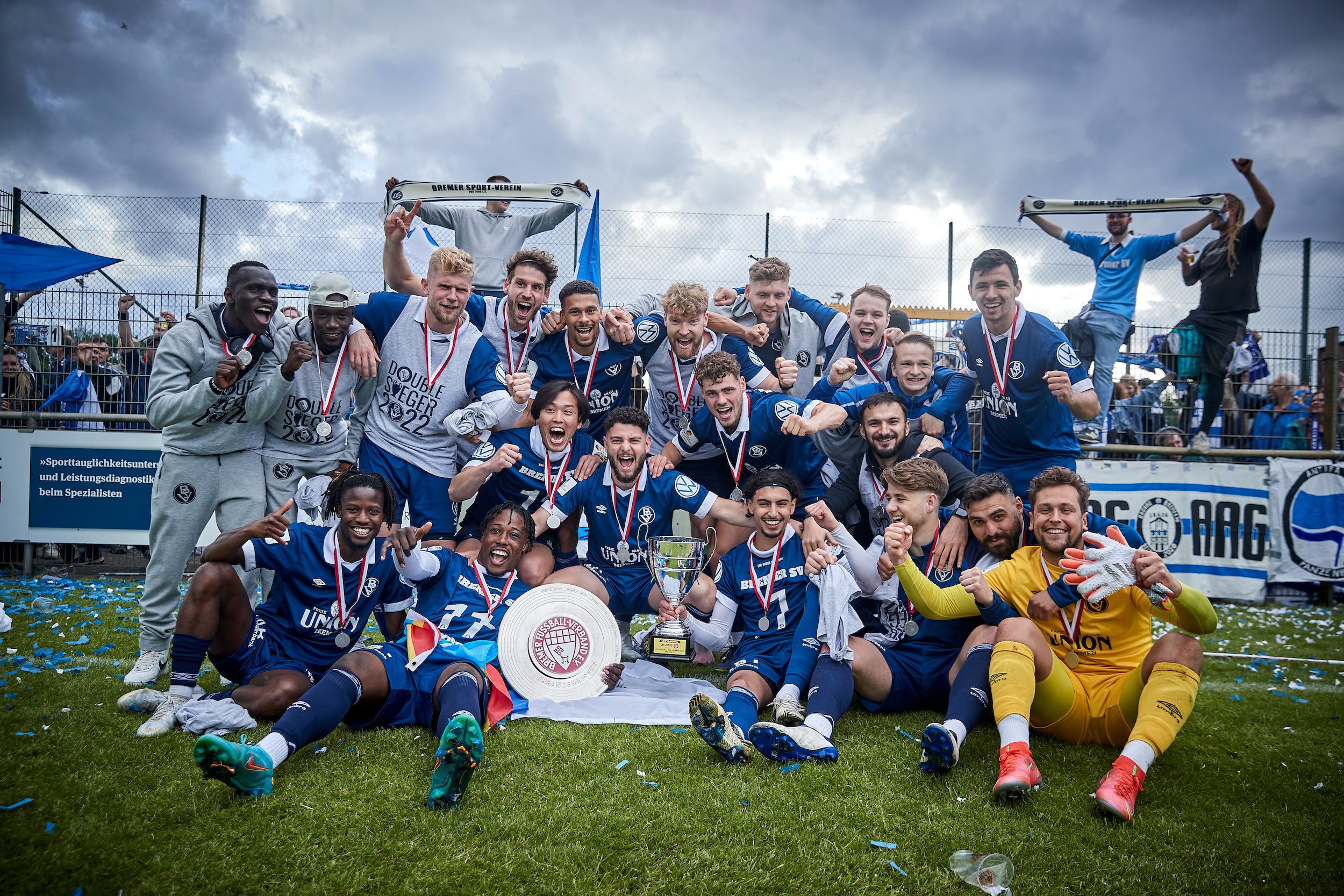 Das blau-weiße Fußballfest