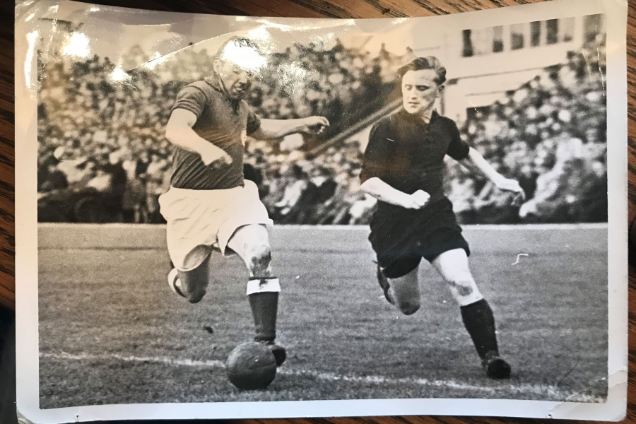 Bremer SV - Hannover 96, 31.10.1954  