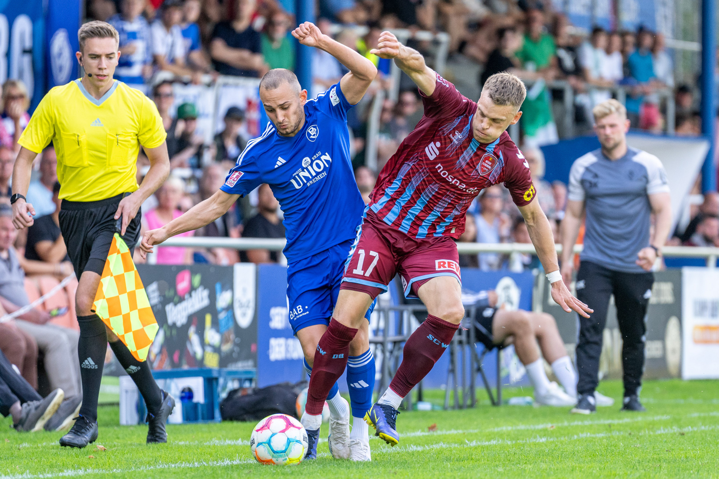 Erster Matchball in Flensburg