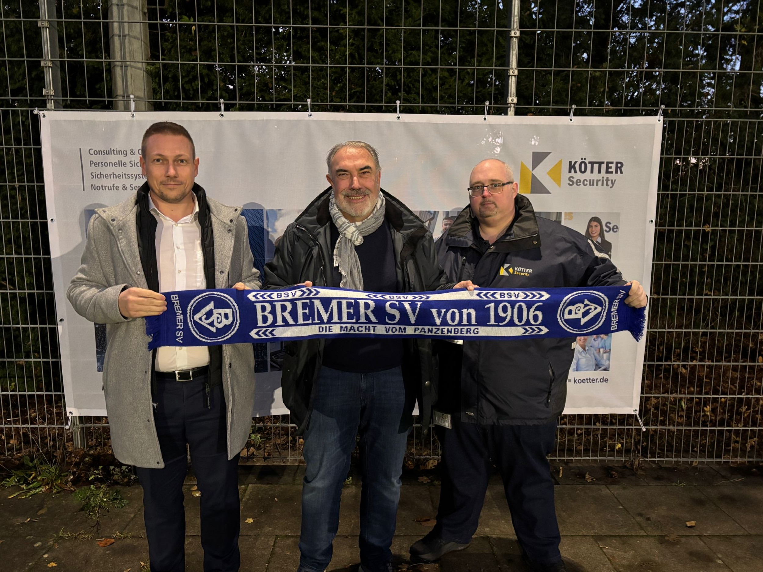 KÖTTER Security unterstützt den Bremer SV