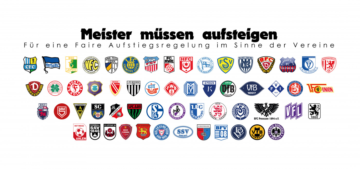 Meister müssen Aufsteigen