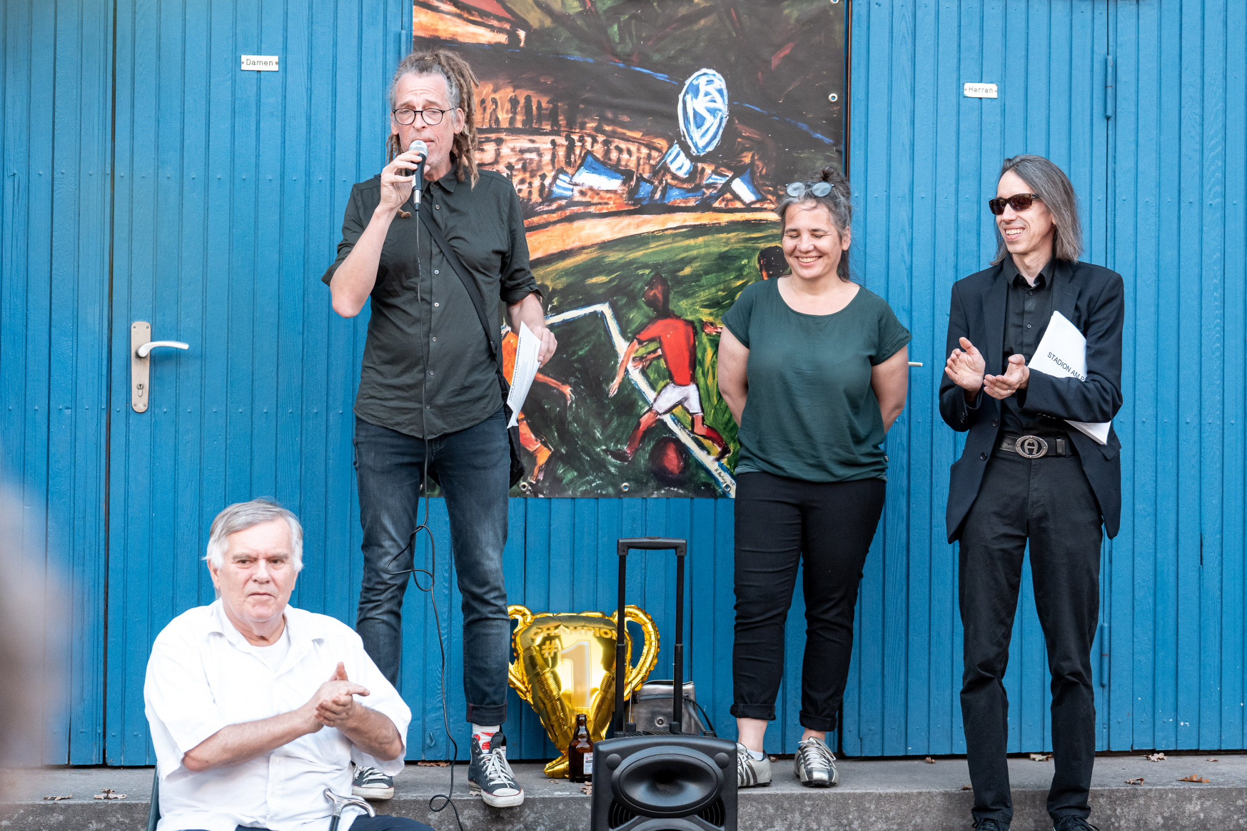 Gelungene Ausstellungseröffnung am Panzenberg